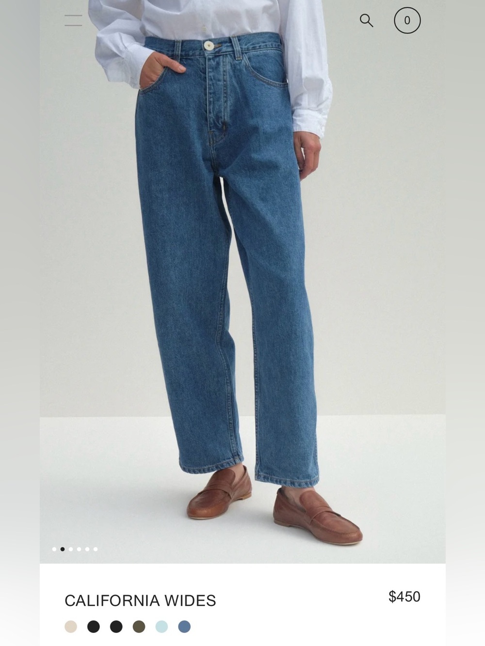 Jesse Kamm California Wide Denim